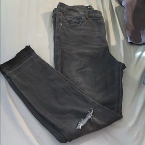 Express high rise jean legging